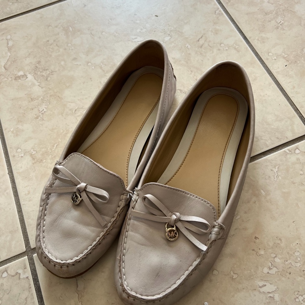 Michael Kors Women's Beige Loafers